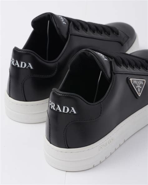 prada trainers womens black|Prada white sneakers women's.